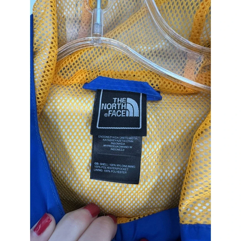 The North Face Hyvent Rain Jacket Boys Youth XL Hooded Waterproof Full Zip Up
